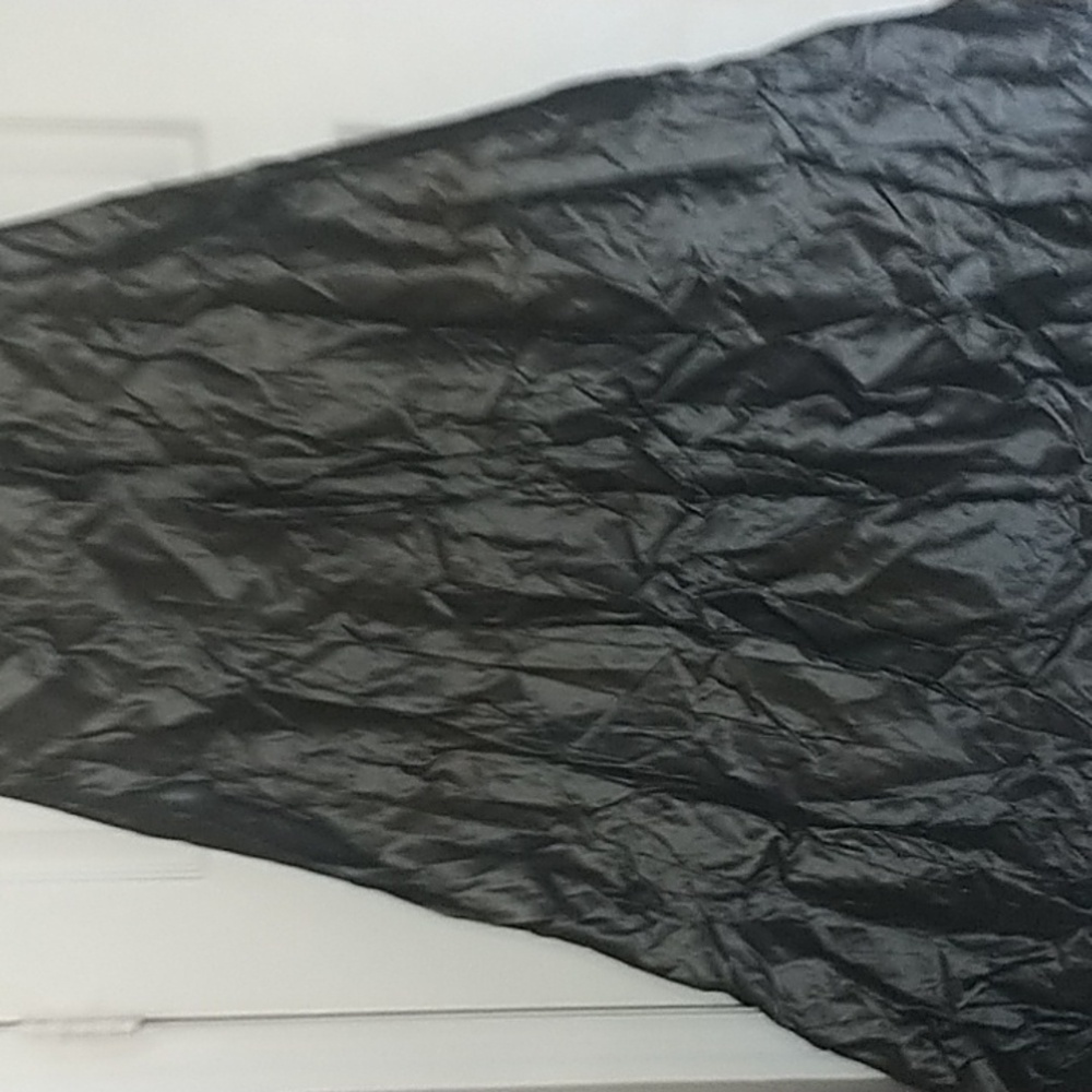 Charcoal satin skirt never worn